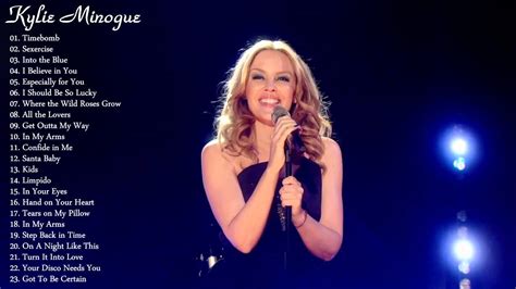 kylie minogue songs list